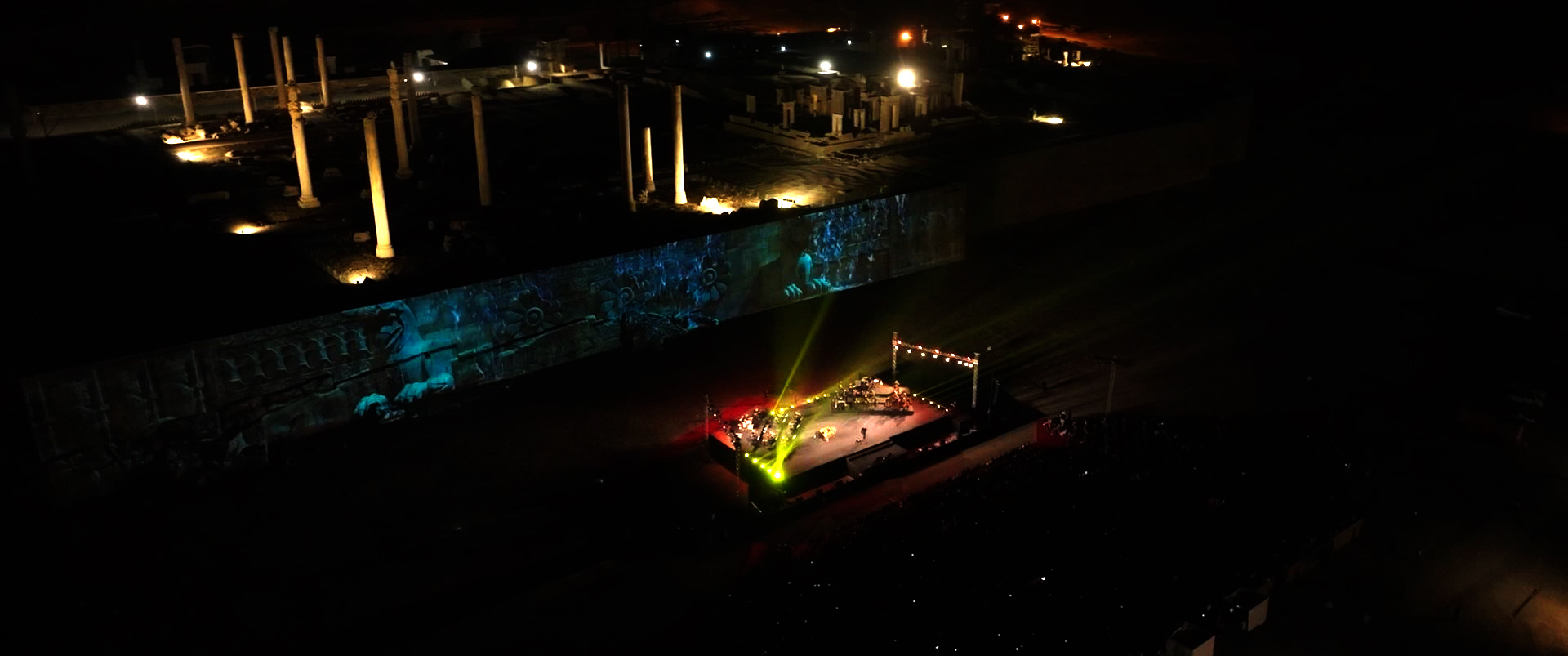 Alireza Ghorbani Concert at Persepolis
